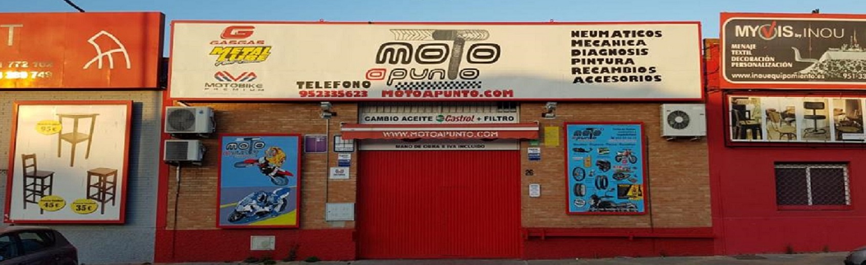 Trabajos en el taller Moto a Punto